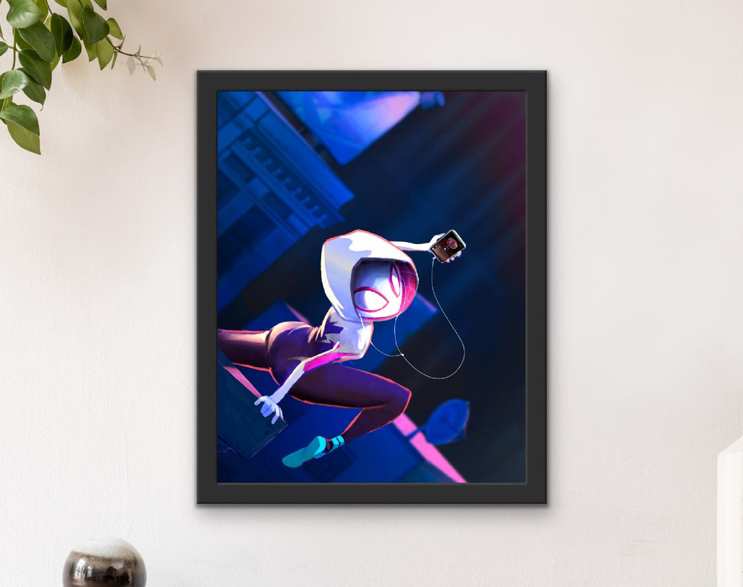 Spider-Man - Spider Gwen Premium Art Print - 11 x 14