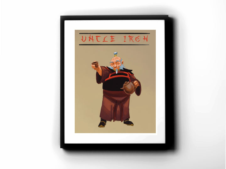 Avatar: The Last Airbender - Uncle Iroh Premium Art Print - 11 x 14