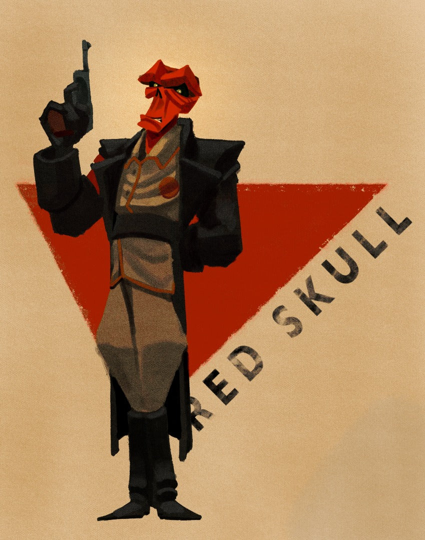Marvel - Red Skull - 11 x 14