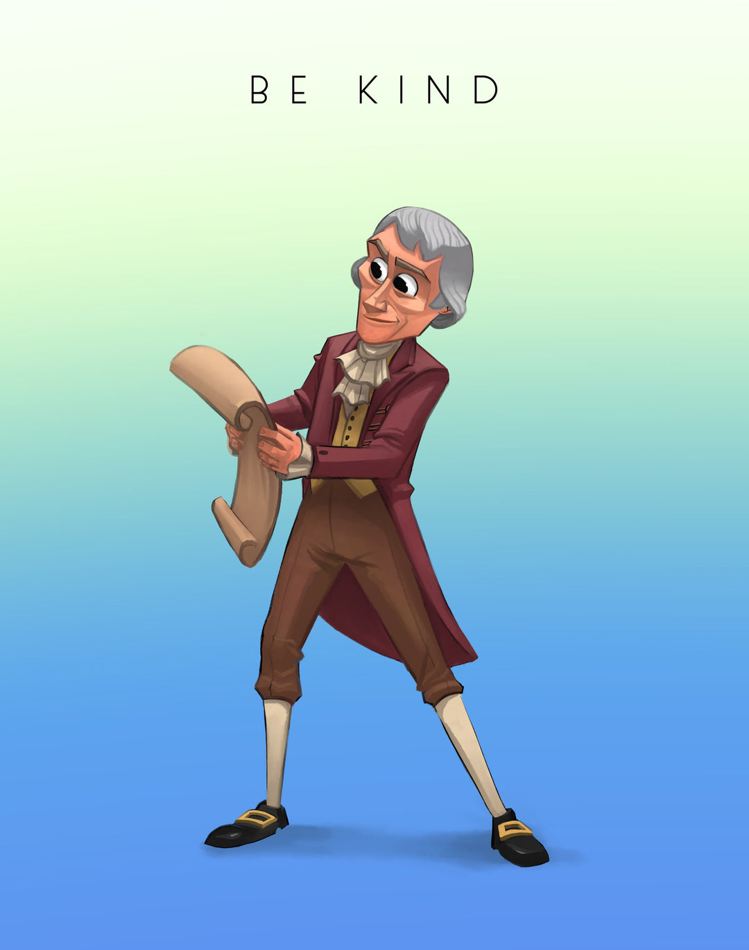 Thomas Jefferson - Be Kind