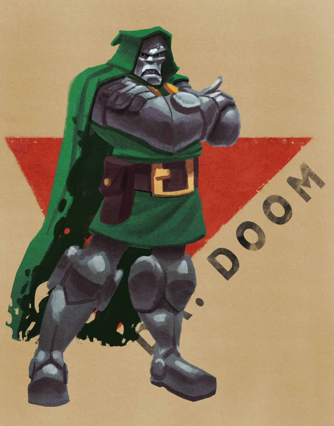 Marvel - Dr. Doom - 11 x  14
