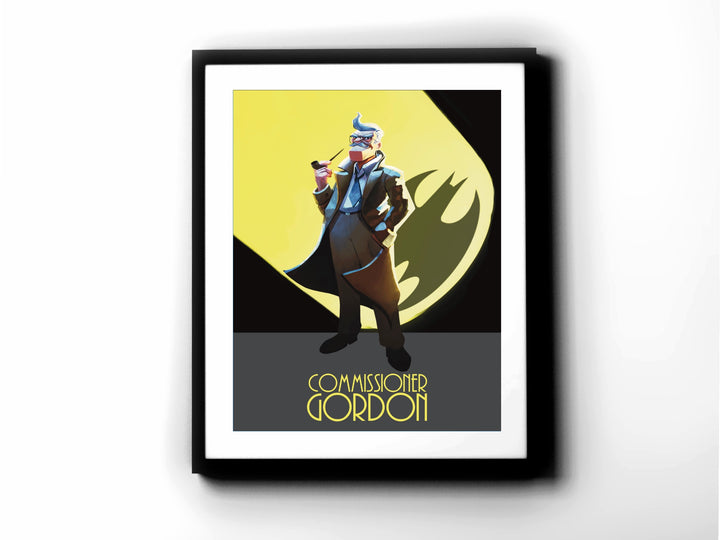 Batman: The Animated Series - Commissioner Gordon Premium Art Print - 11 x 14