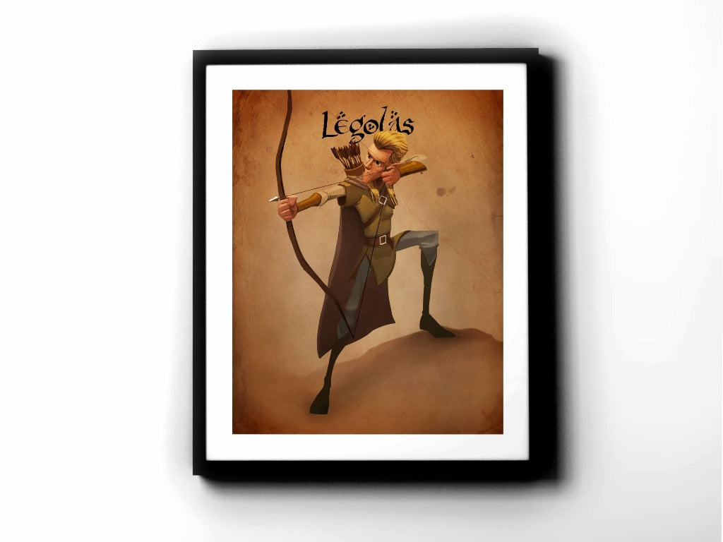 Lord of the Rings - Legolas - 11 x 14