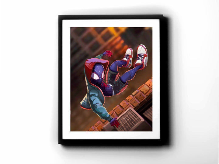 Spider-Man - Miles Morales Premium Art Print - 11 x 14