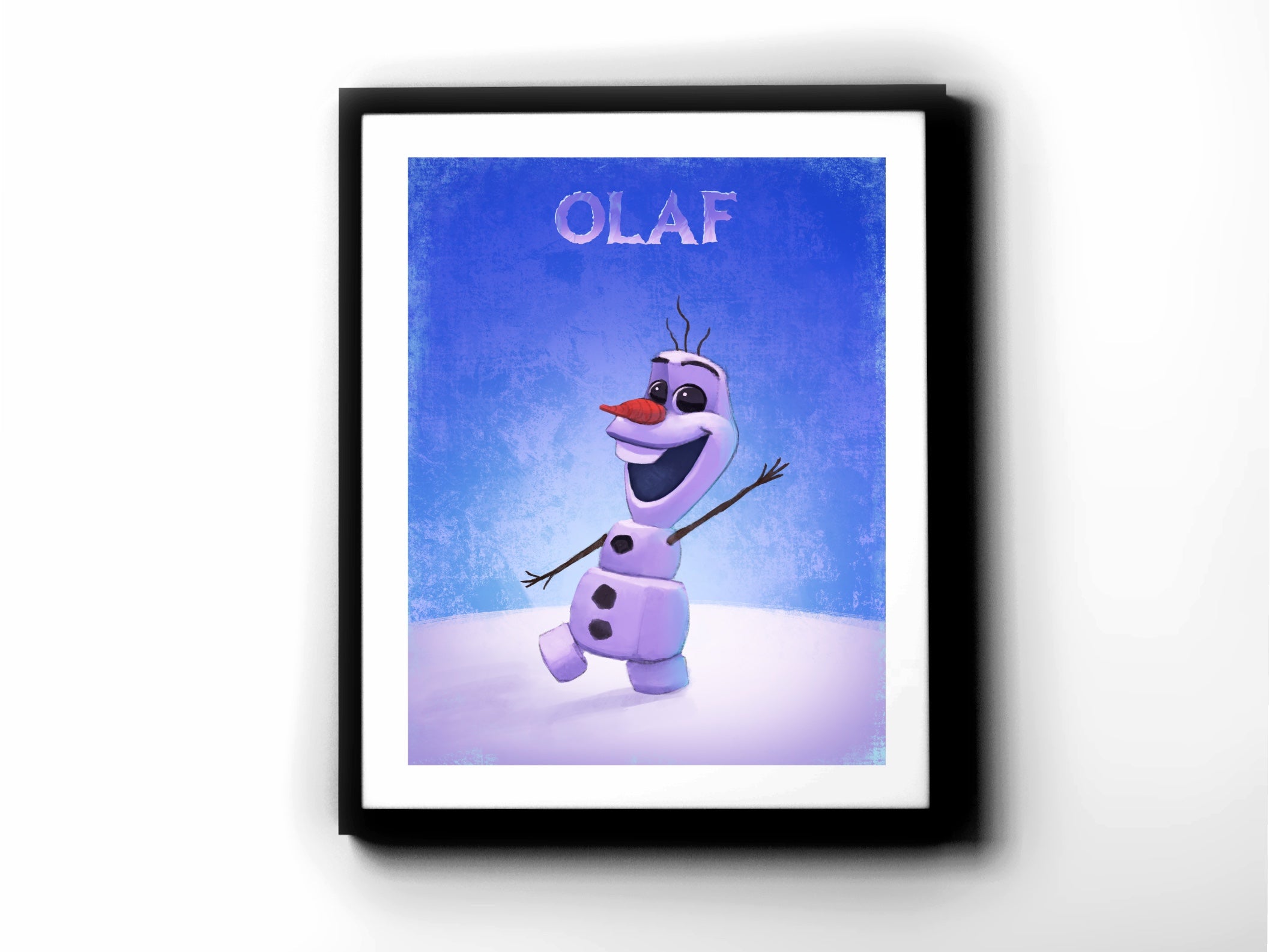 Olaf☆ページです♡ Frozen - Olaf Premium Art Print - 11 x 14 – Inspire Through Art