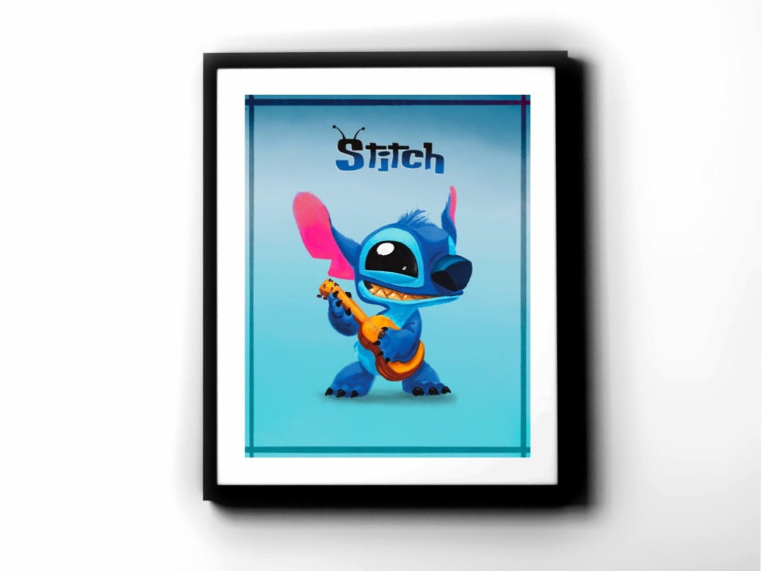 Lilo and Stitch - Jumba Premium Art Print - 11 x 14 – Inspire Through Art