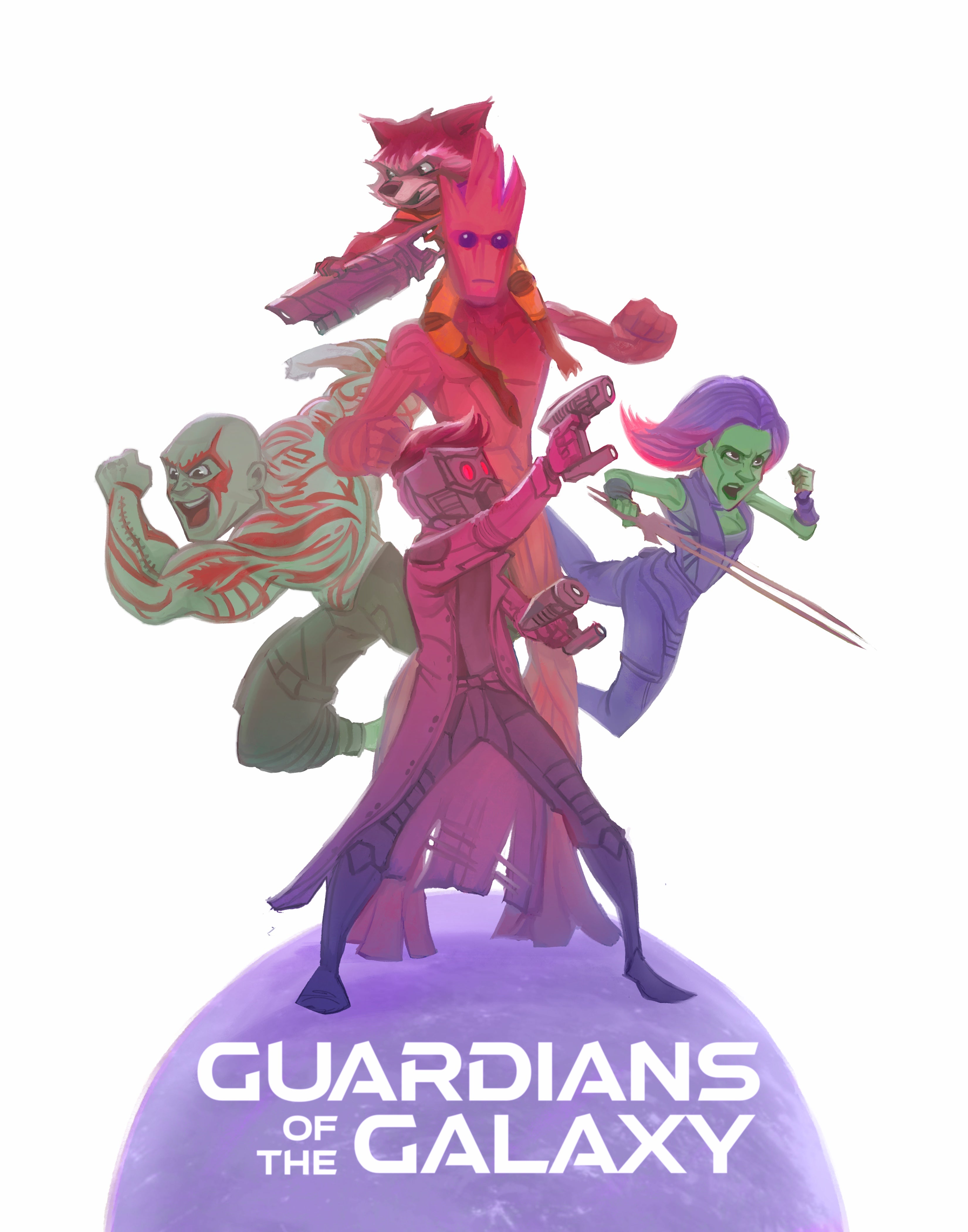 Guardians of the Galaxy – Inspire Through Art